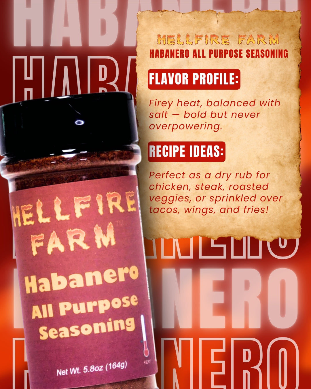 Habanero All Purpose Seasoning