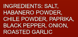 Habanero All Purpose Seasoning